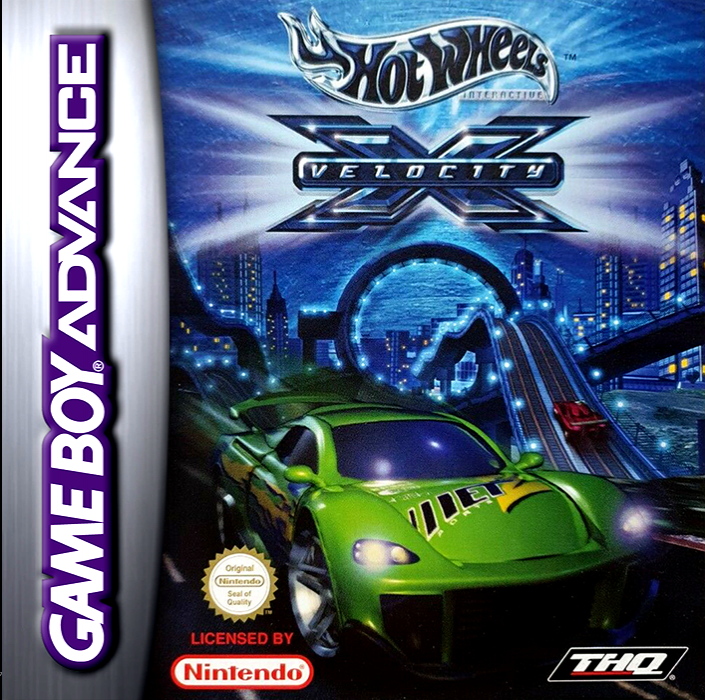 Hot Wheels - Velocity X — box-2D (EU)