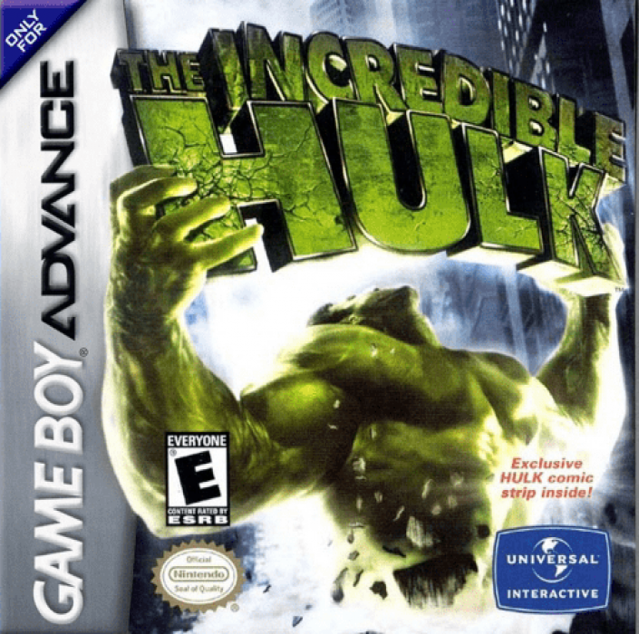 Incredible Hulk, The box art