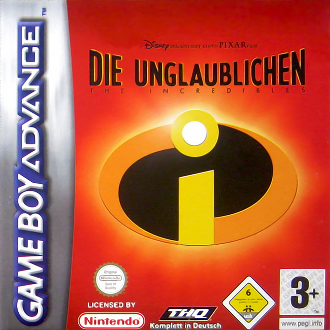 Incredibles, The — box-2D (DE)