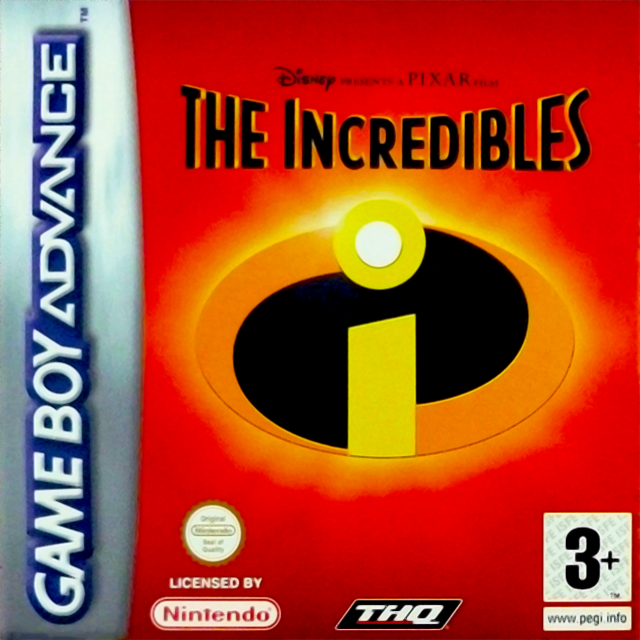 Incredibles, The — box-2D (EU)