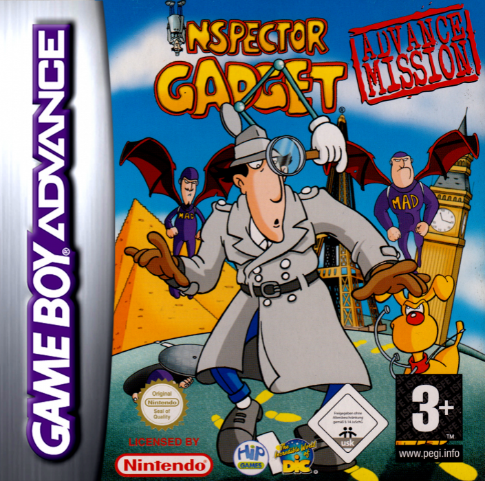 Inspector Gadget - Advance Mission — box-2D (EU)