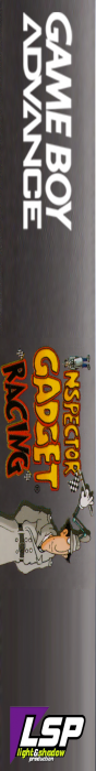 Inspector Gadget Racing — box-2D-side (EU)