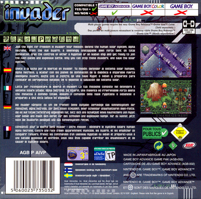 Invader — box-2D-back (EU)