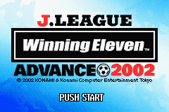J.league Winning Eleven Advance 2002 — sstitle (JP)