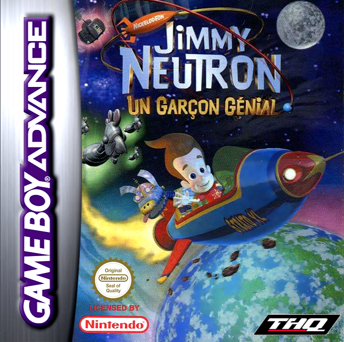 Jimmy Neutron - Boy Genius — box-2D (FR)