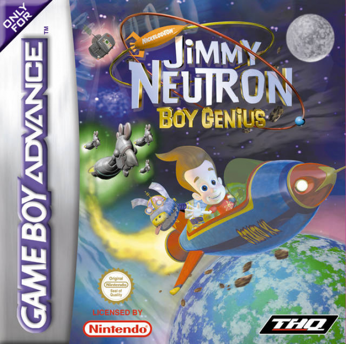 Jimmy Neutron - Boy Genius — box-2D (EU)