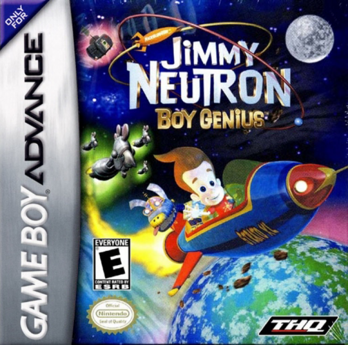 Jimmy Neutron - Boy Genius box art
