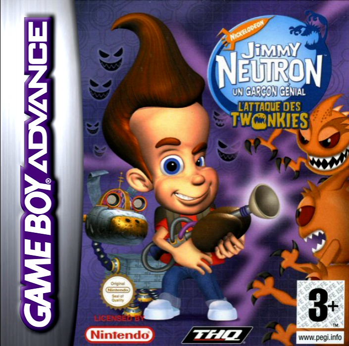 Adventures Of Jimmy Neutron Boy Genius - Attack Of The Twonkies, The — box-2D (FR)
