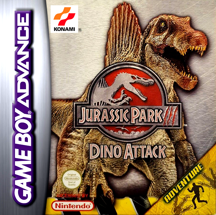 Jurassic Park 3 - Dino Attack — box-2D (EU)