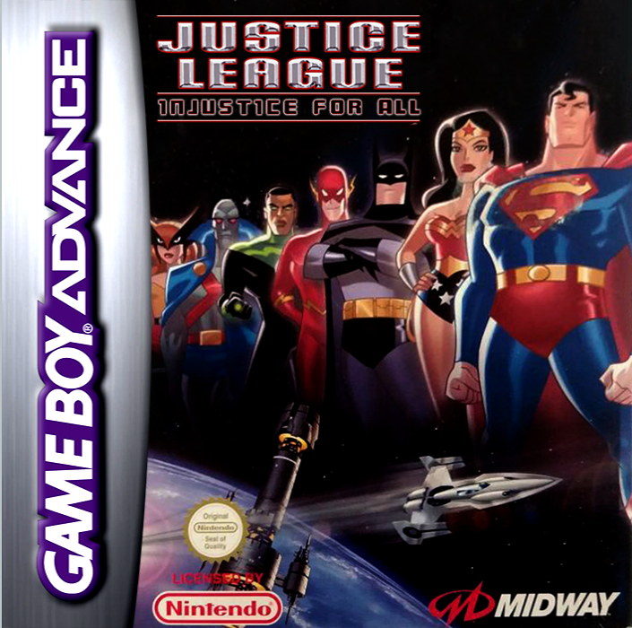 Justice League - Injustice For All — box-2D (EU)