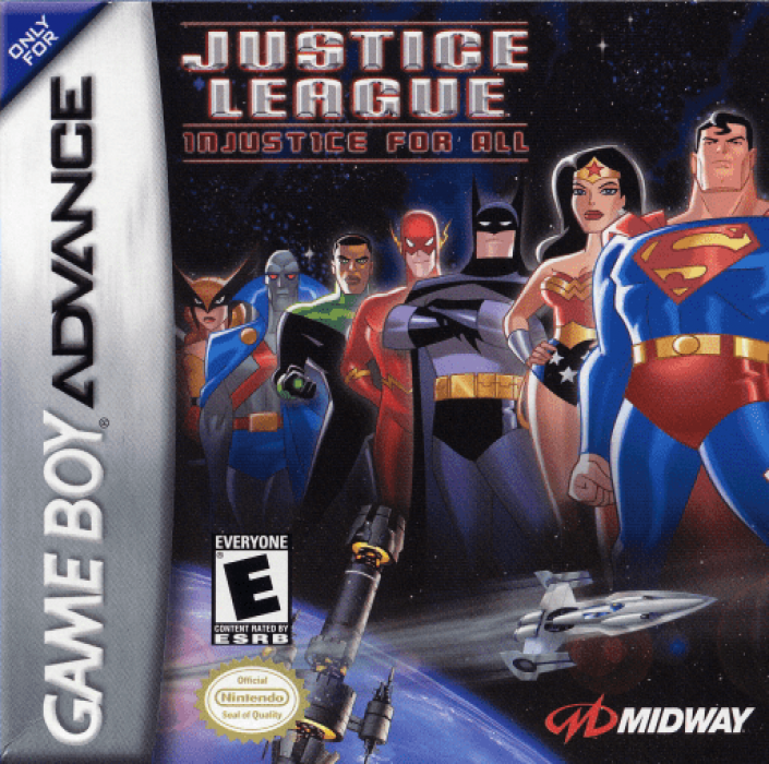 Justice League - Injustice For All box art