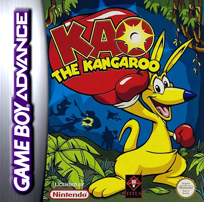 KAO the Kangaroo — box-2D (EU)