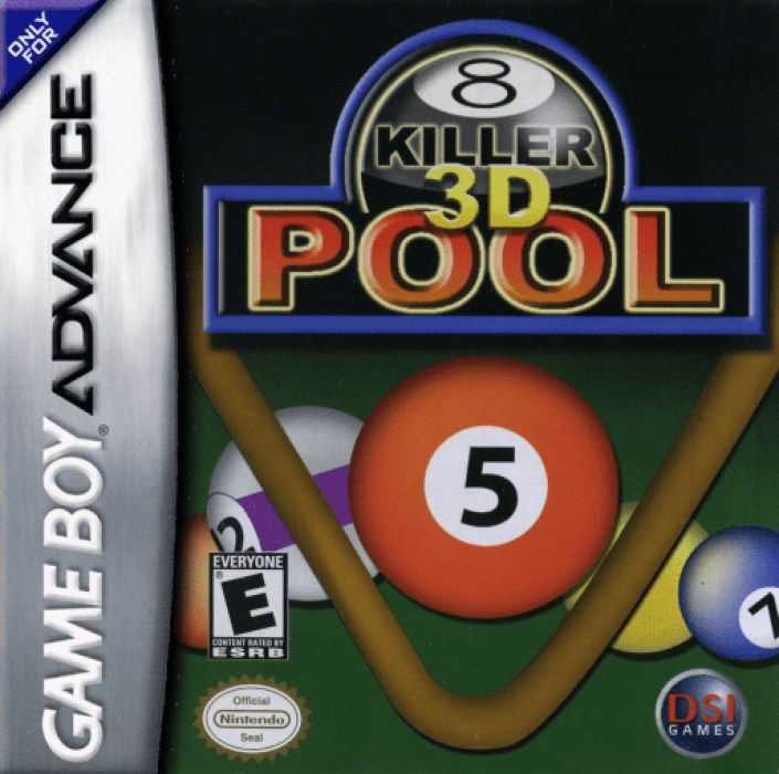 Killer 3d Pool box art