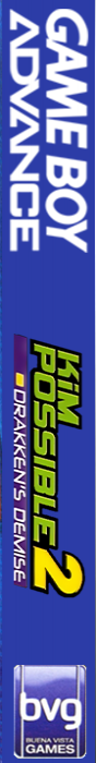 Kim Possible - Drakken's Demise — box-2D-side (EU)