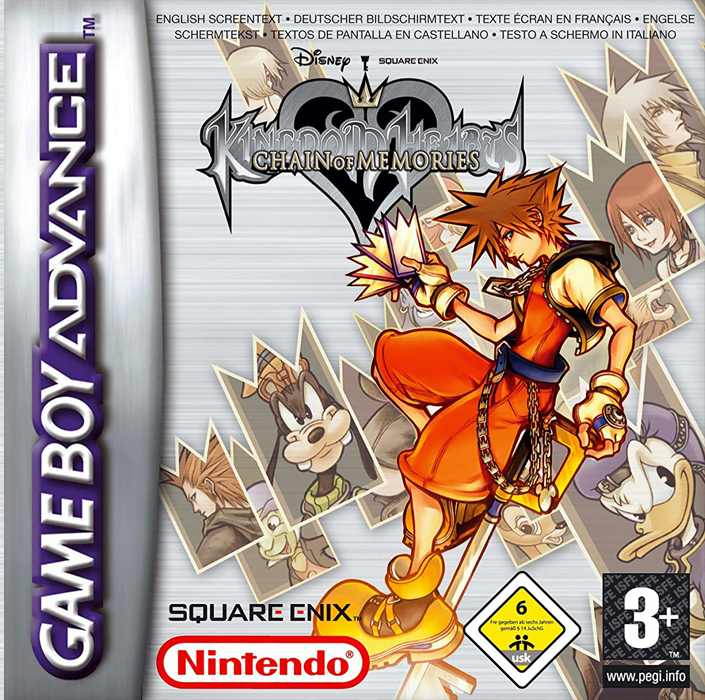 Kingdom Hearts - Chain Of Memories — box-2D (EU)