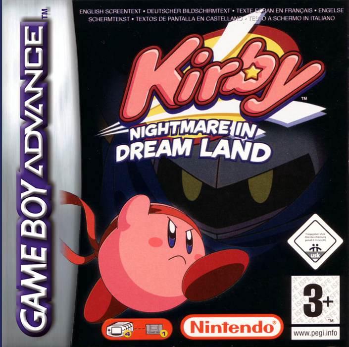 Kirby - Nightmare In Dream Land — box-2D (EU)