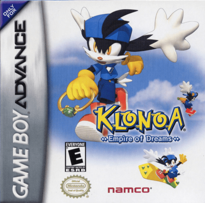 Klonoa - Empire Of Dreams box art