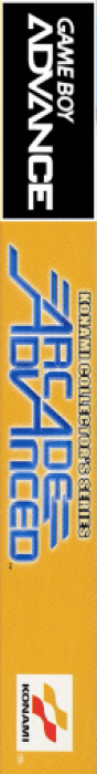 Konami Collector's Series - Arcade Classics — box-2D-side (US)