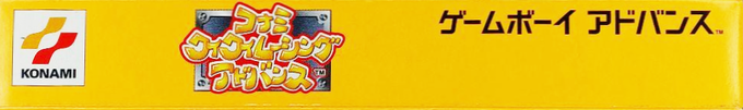 Konami Wai Wai Racing Advance — box-2D-side (JP)