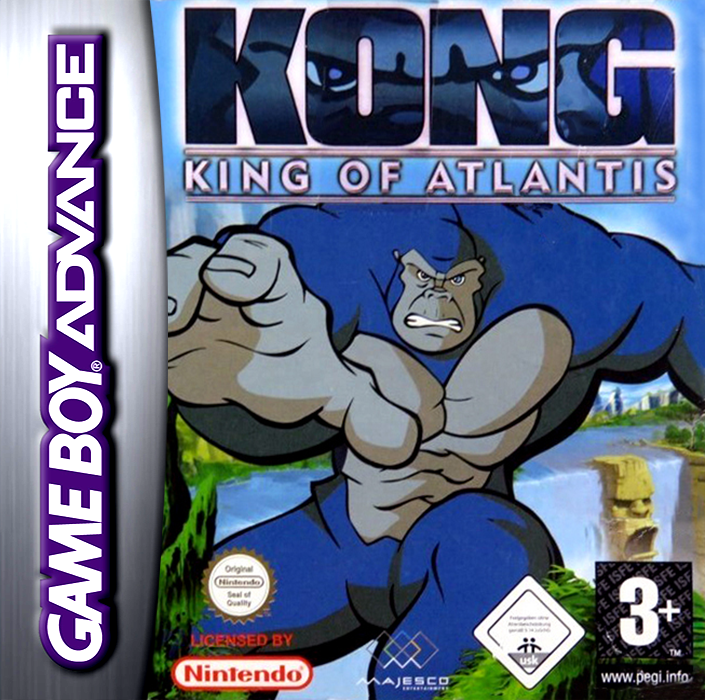 Kong - King In Atlantis — box-2D (EU)