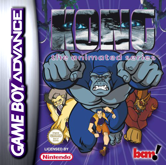 Kong - The Animated Series — box-2D (EU)
