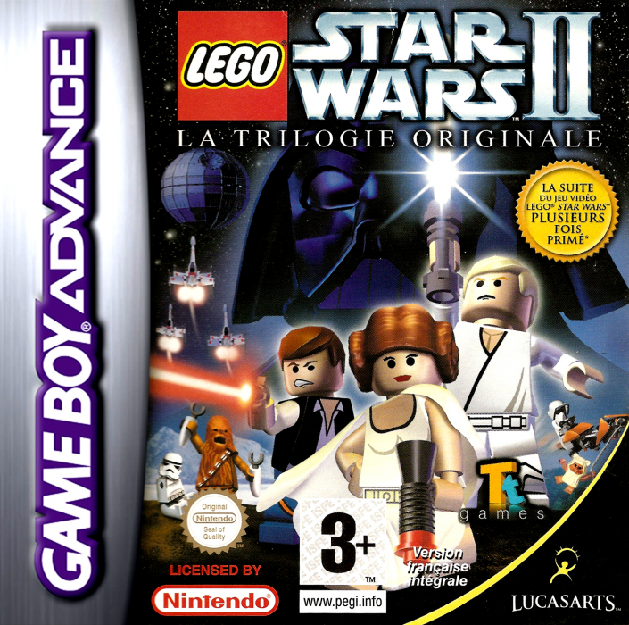 LEGO Star Wars 2 - The Original Trilogy — box-2D (FR)