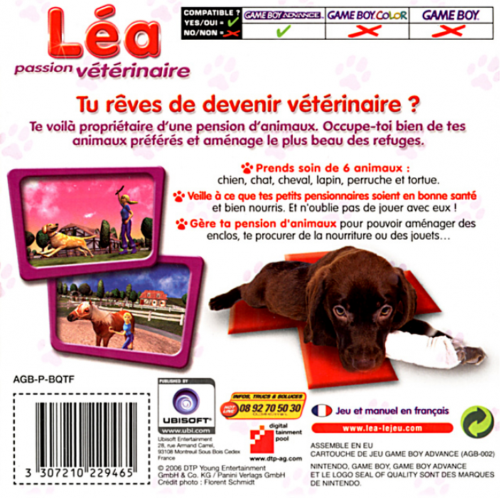 Lea Passion Vétérinaire — box-2D-back (FR)