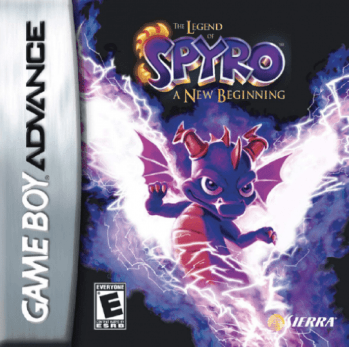 Legend Of Spyro - A New Beginning, The box art