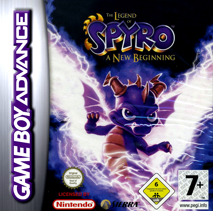 Legend Of Spyro - A New Beginning, The — box-2D (EU)