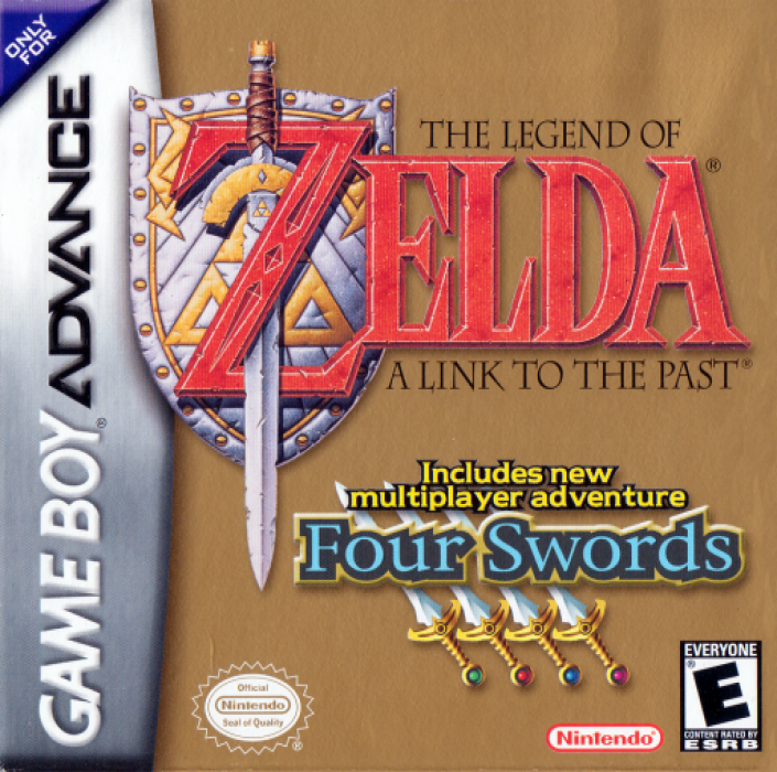 Legend Of Zelda A Link To The Past, The box art