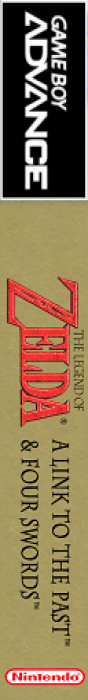Legend Of Zelda A Link To The Past, The — box-2D-side (US)