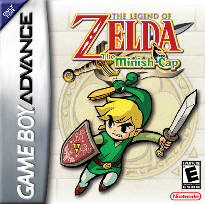 Legend Of Zelda - The Minish Cap, The box art