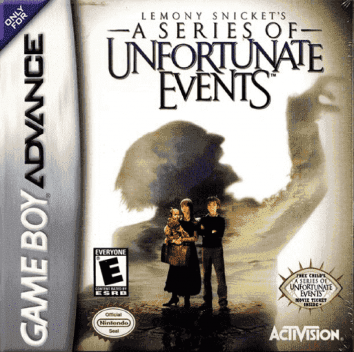 Lemony Snicket's A Series Of Unfortunate Events box art
