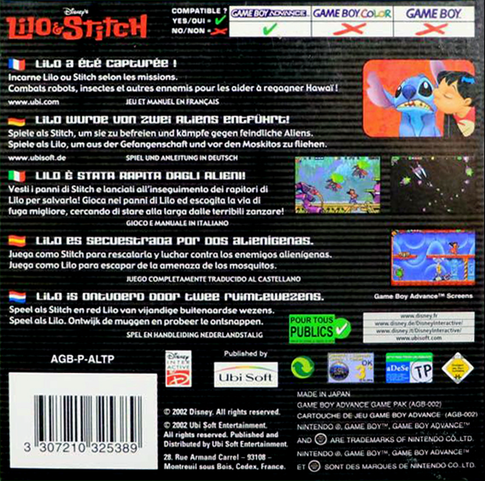 Lilo And Stitch — box-2D-back (EU)