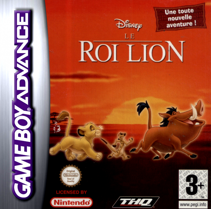 Lion King, The — box-2D (FR)