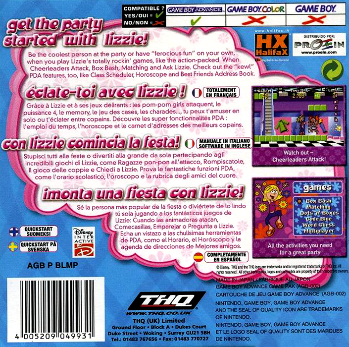 Lizzie McGuire — box-2D-back (EU)