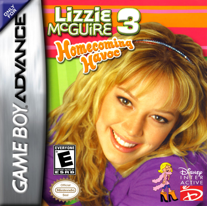 Lizzie Mcguire 3 - Homecoming Havoc box art