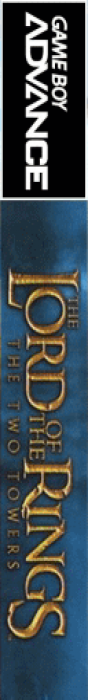 Lord Of The Rings, The - The Two Towers — box-2D-side (US)