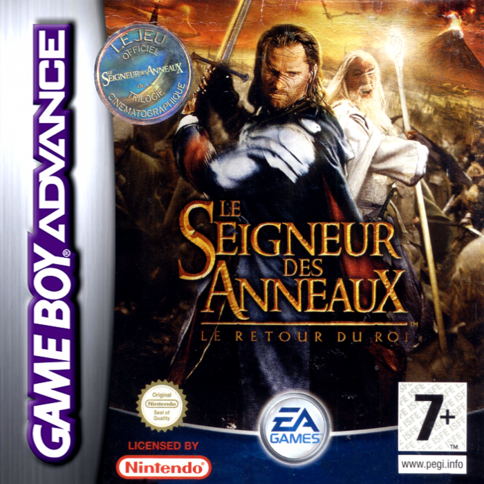 Lord of the Rings, The - The Return of the King — box-2D (FR)