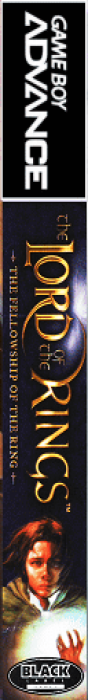 Lord Of The Rings, The - The Fellowship Of The Ring — box-2D-side (US)