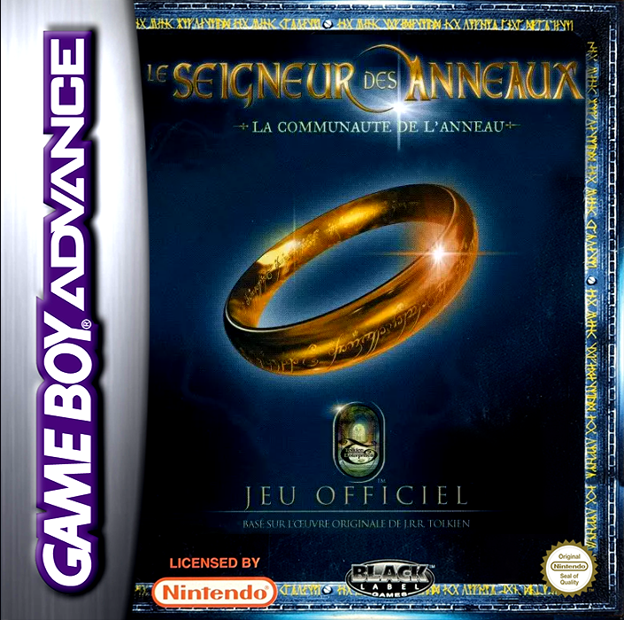 Lord Of The Rings, The - The Fellowship Of The Ring — box-2D (FR)