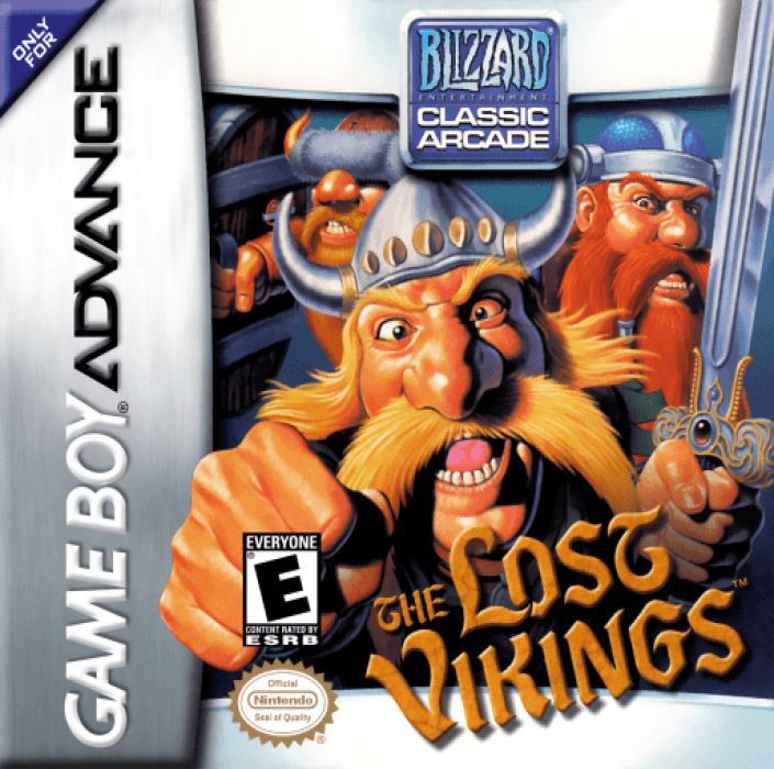 Lost Vikings, The box art