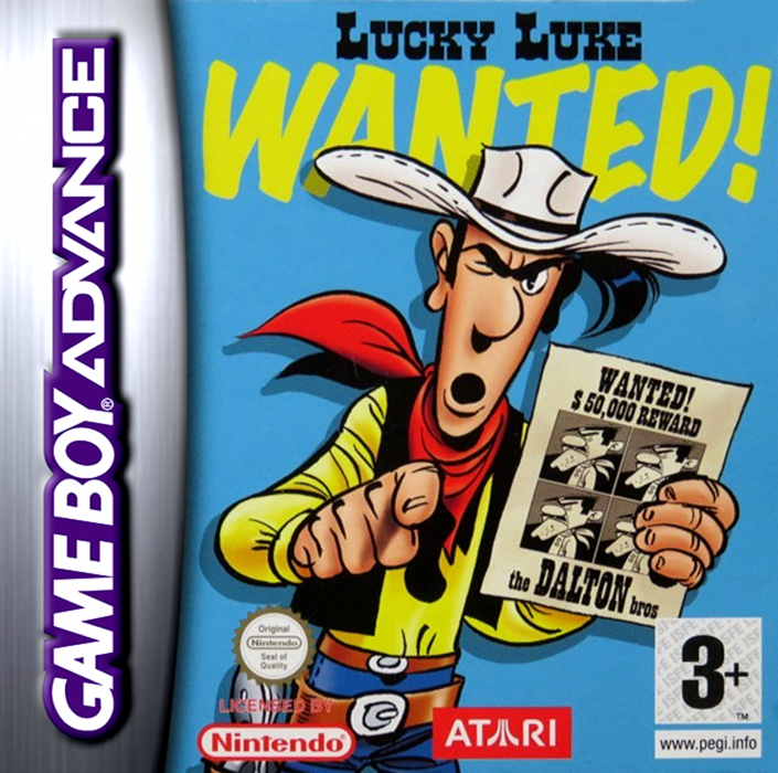 Lucky Luke Wanted box art