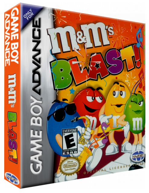 M&M's - Blast! — box-3D (US)