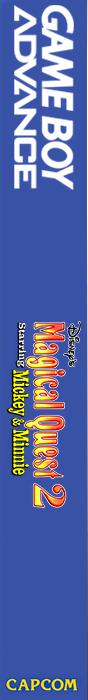 Magical Quest 2 Starring Mickey And Minnie — box-2D-side (EU)
