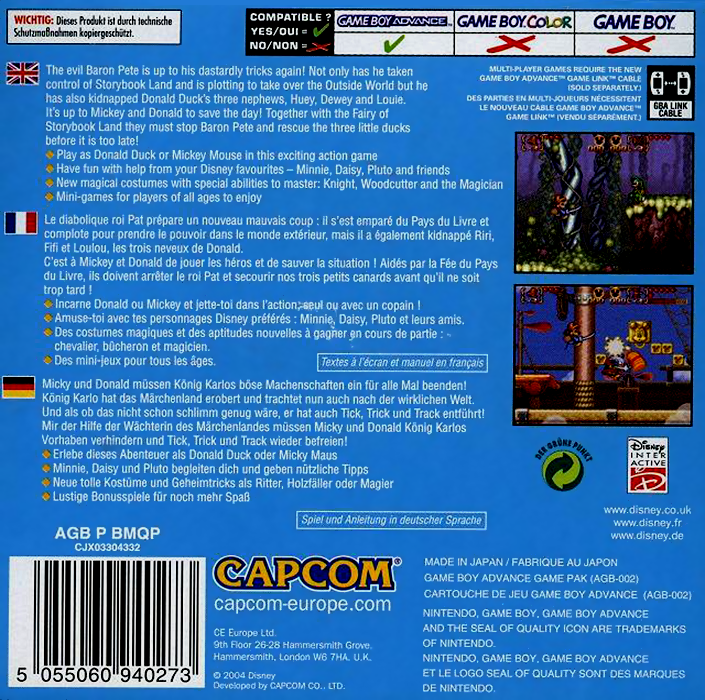 Magical Quest 3 Starring Mickey And Donald — box-2D-back (EU)