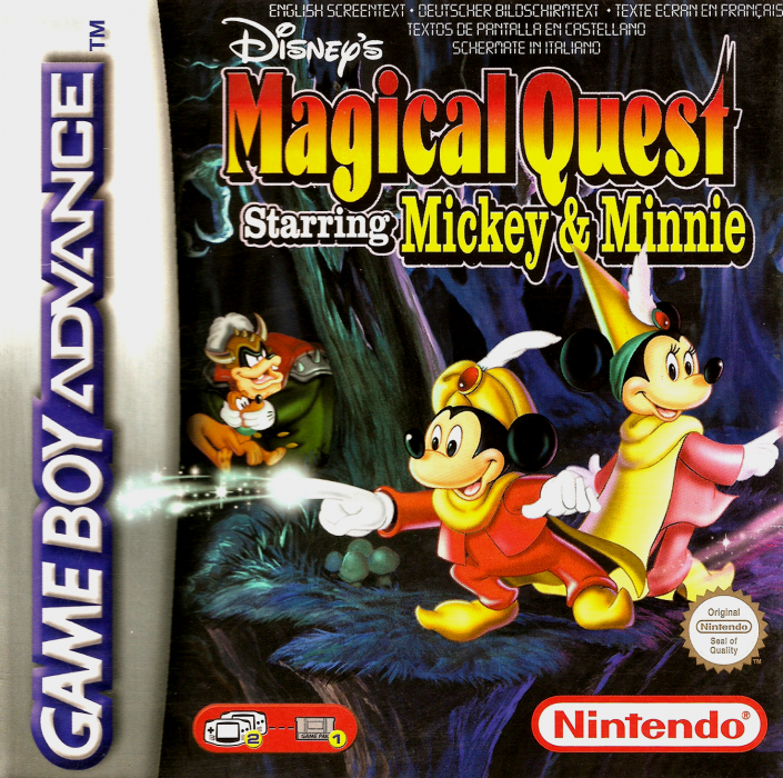 Magical Quest Starring Mickey And Minnie — box-2D (EU)