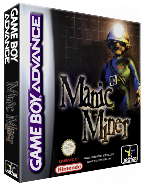 Manic Miner — box-3D (EU)