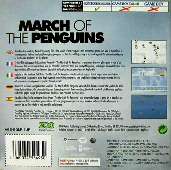 March Of The Penguins — box-2D-back (EU)