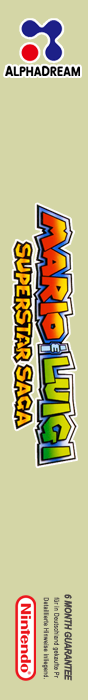 Mario And Luigi - Superstar Saga — box-2D-side (EU)